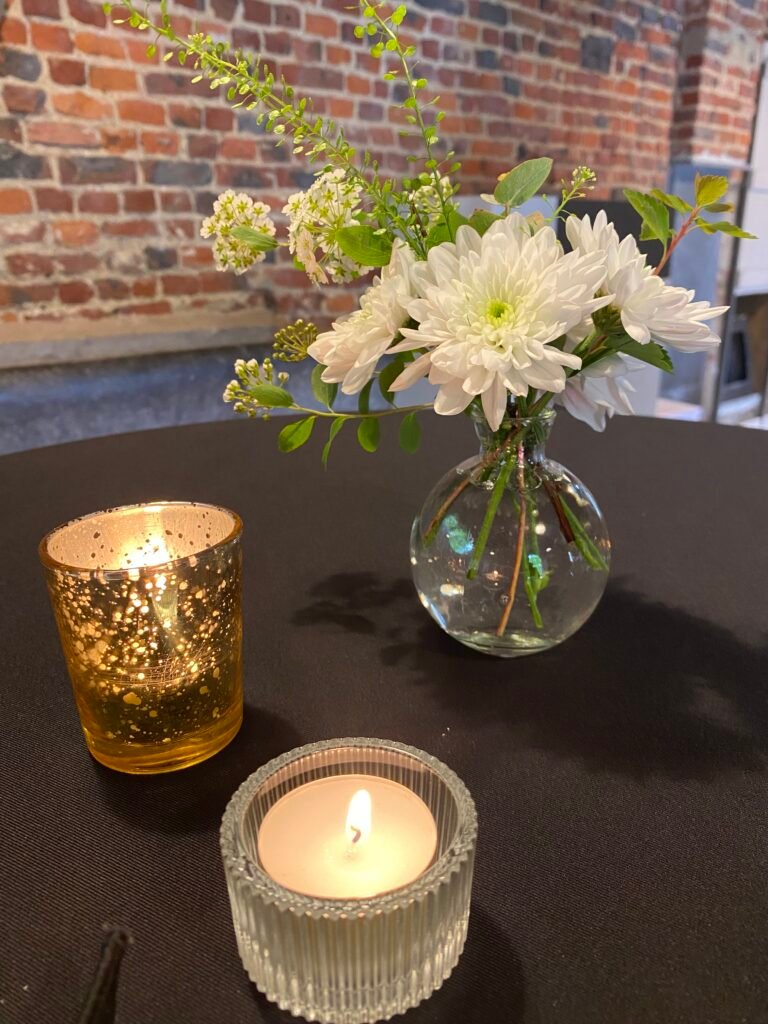 Une soirée Black & Gold pour les 60 ans de Yves Arrangement Floral par Melisanto Events